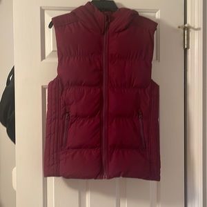 Lululemon Burgundy puffer vest